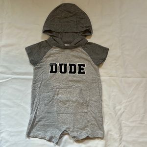 Carter’s shorts onesie